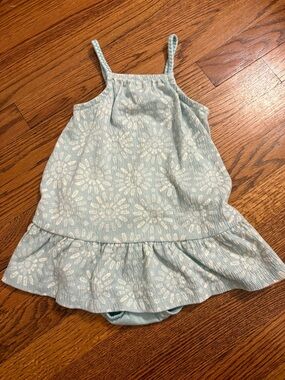Carter's Light Blue Floral Baby Sundress